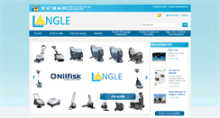 Desktop Screenshot of langle.fr
